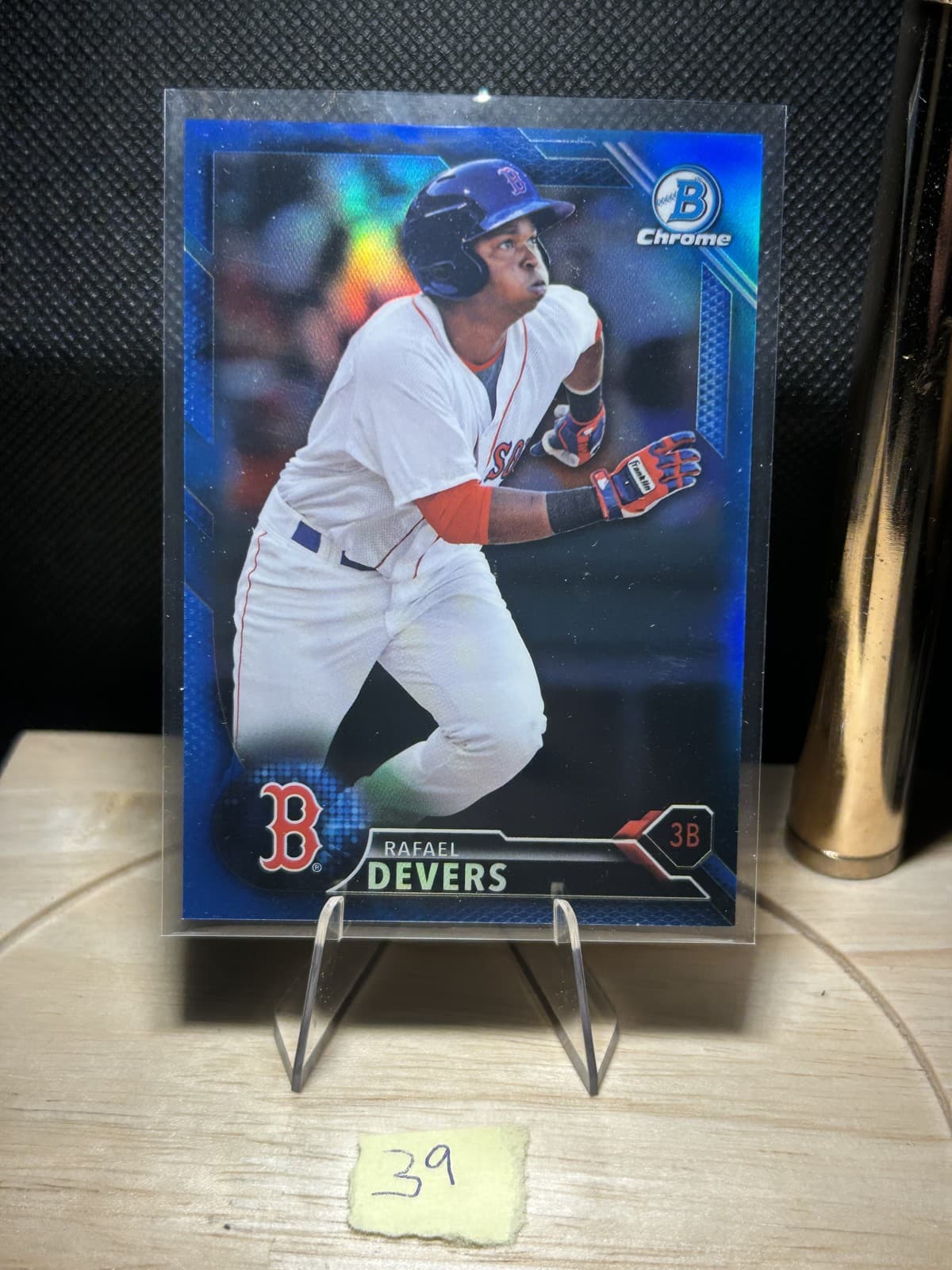 Prospects Rafael Devers 2016 Bowman 2016 Bowman refractor example 1