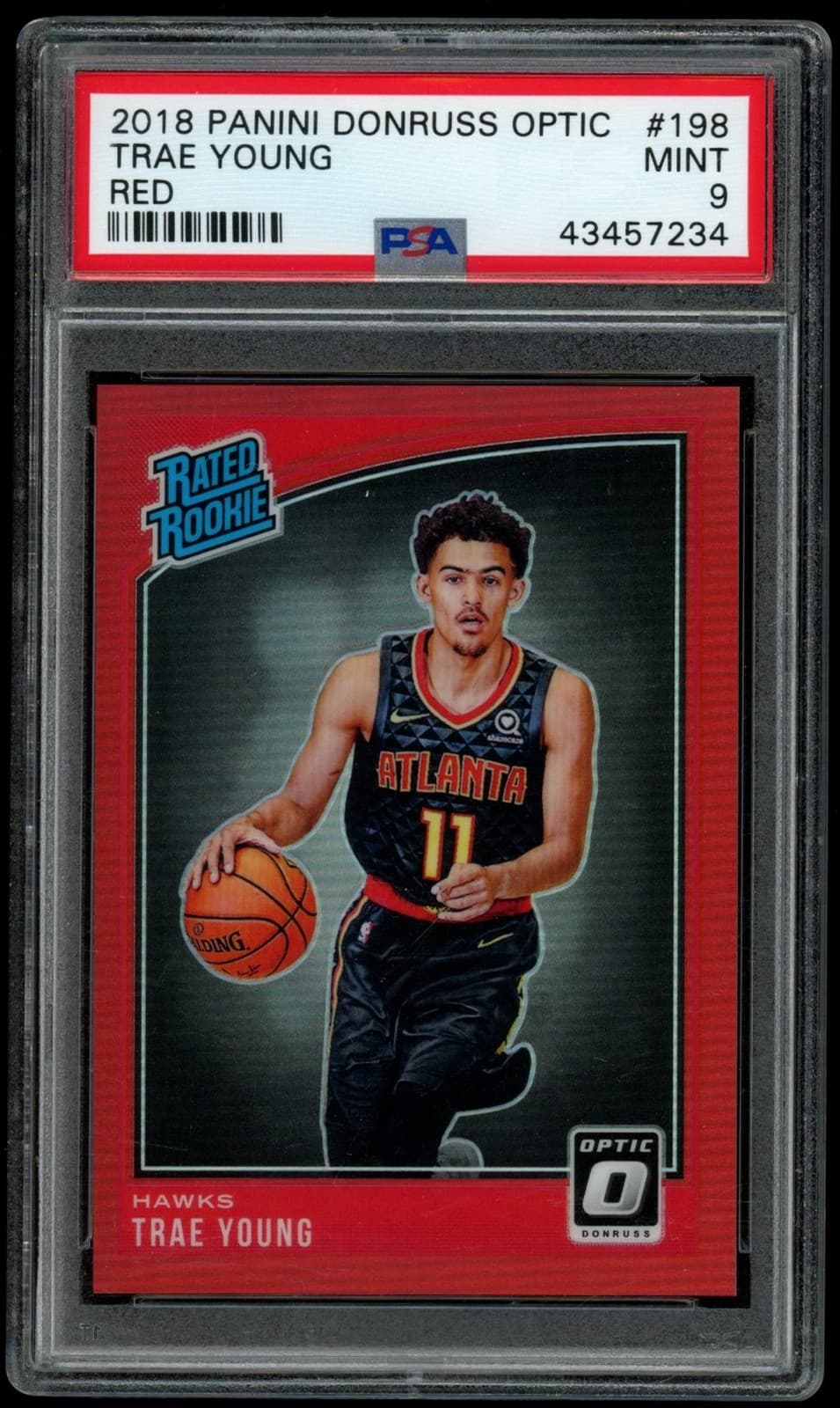 Trae Young Donruss 2018 Panini 2018 Panini red