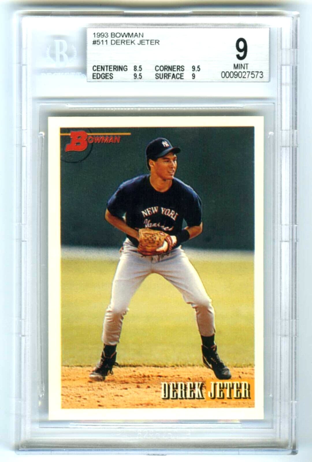 Derek Jeter 1993 bowman Bowman