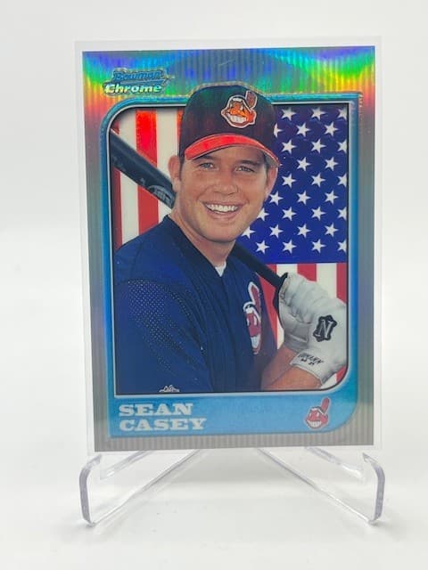 SEAN CASEY INTERNATIONAL 1997 Bowman Chrome 1997 Bowman Chrome refractor