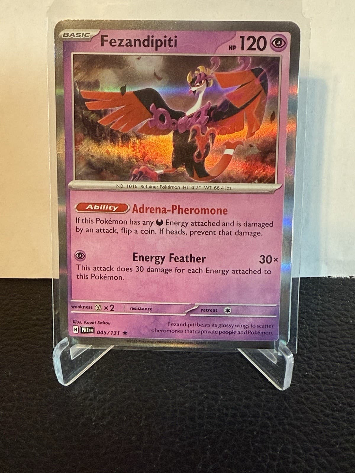 Fezandipiti Scarlet Violet 2025 Unknown 2025 Unknown