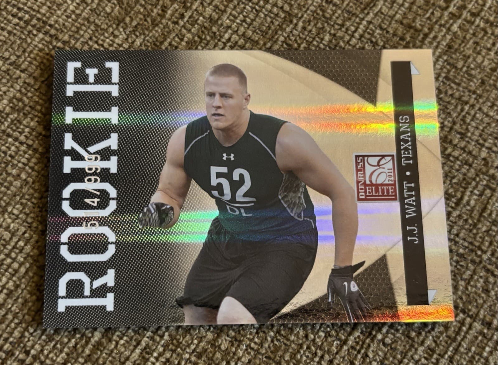 ELITE J.J. WATT /999 TEXANS CA 2011 Donruss 2011 Donruss