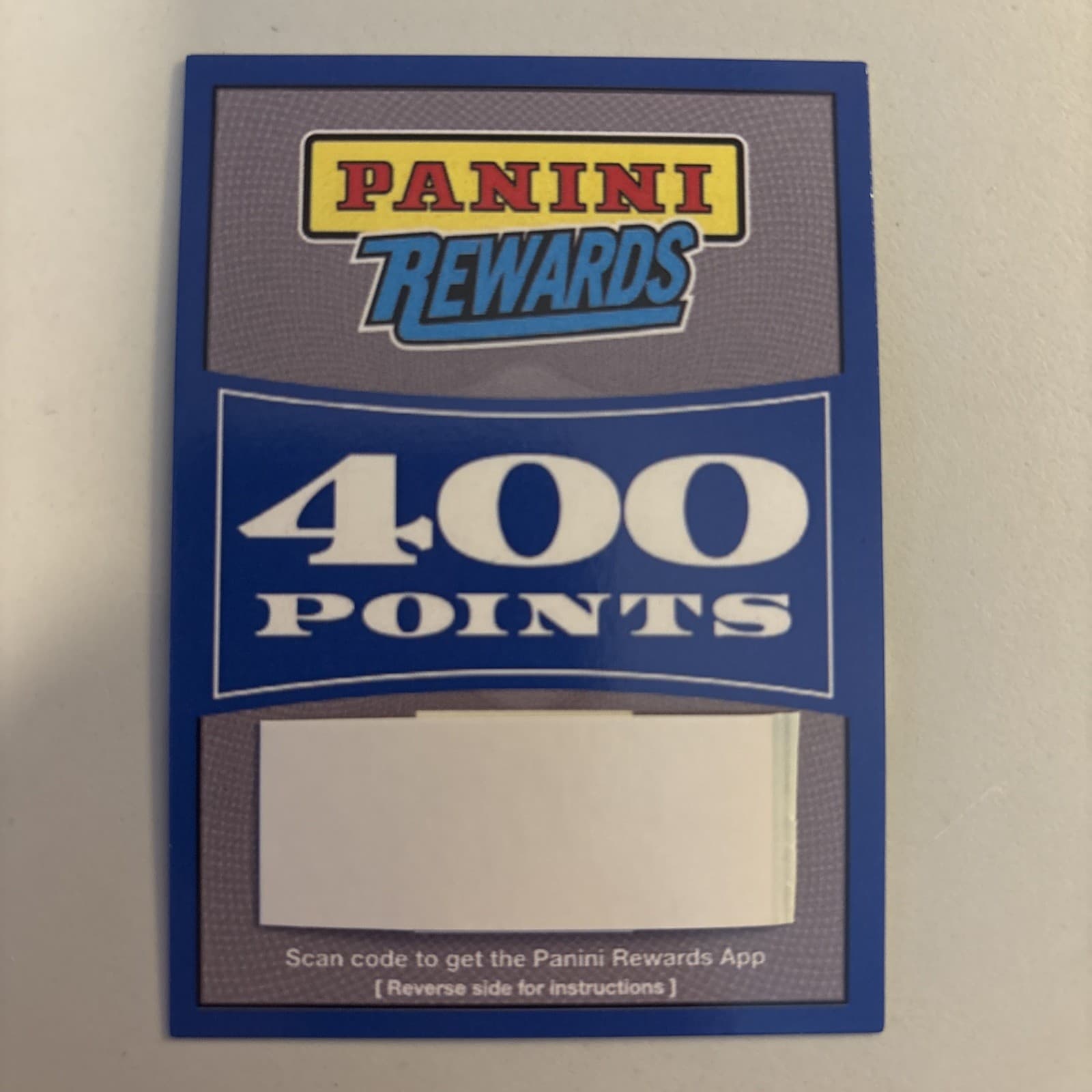 Rewards Score 2022 Panini 2022 Panini