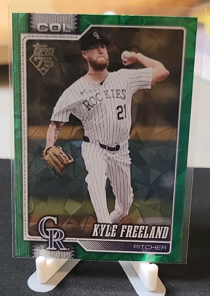 Kyle Freeland 2026 Topps 2026 Topps foil-green