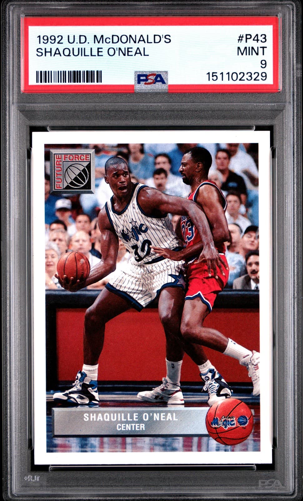 Mcdonald'S Shaquille O'Neal 1992 Upper Deck 1992 Upper Deck