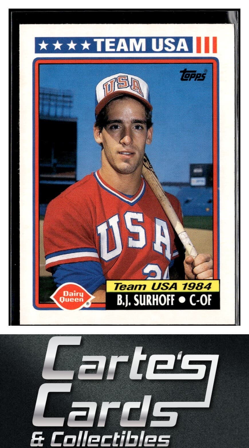Surhoff Dairy Queen 1992 Topps 1992 Topps