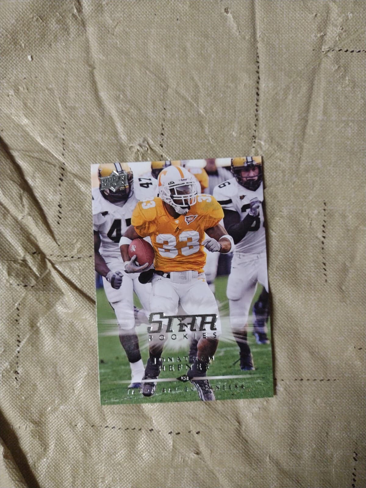 Football Jonathan Hefney 2008 Upper Deck 2008 Upper Deck