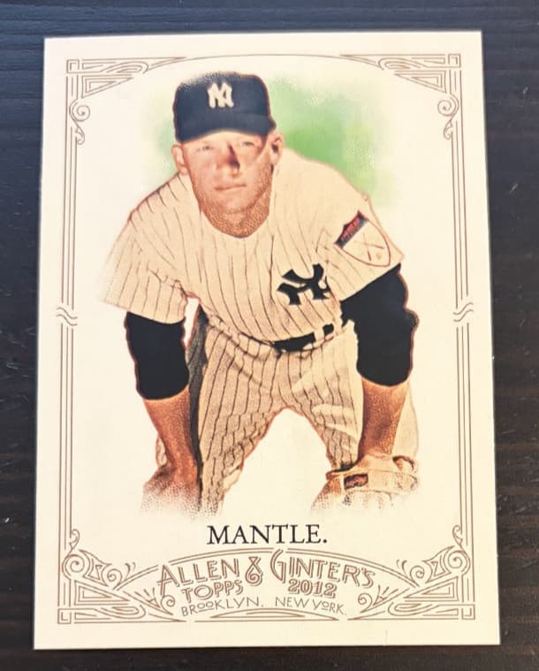 Allen & Ginter's MICKEY MANTLE 2012 Topps 2012 Topps