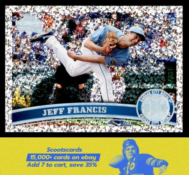 Jeff Francis Diamond 2011 Topps Update 2011 Topps Update