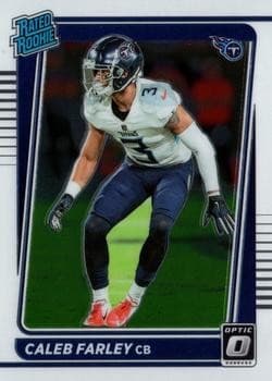 Caleb Farley 2021 Donruss Optic 2021 Donruss Optic