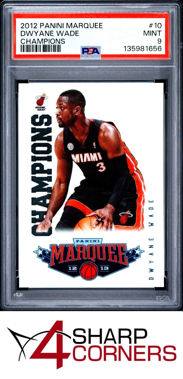 MARQUEE CHAMPIONS DWYANE WADE 2012 Panini 2012 Panini