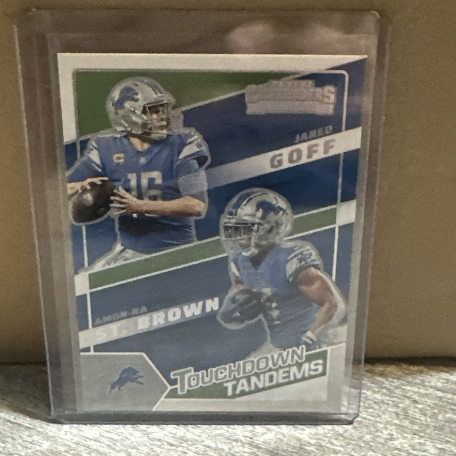 Touchdown Tandems Jared 2022 Panini Contenders 2022 Panini Contenders