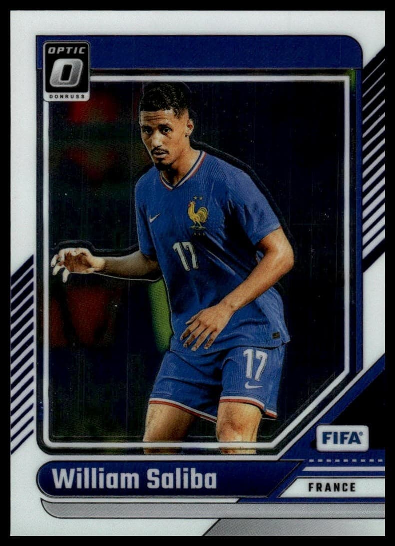 William Saliba Optic 2024 Donruss 2024 Donruss