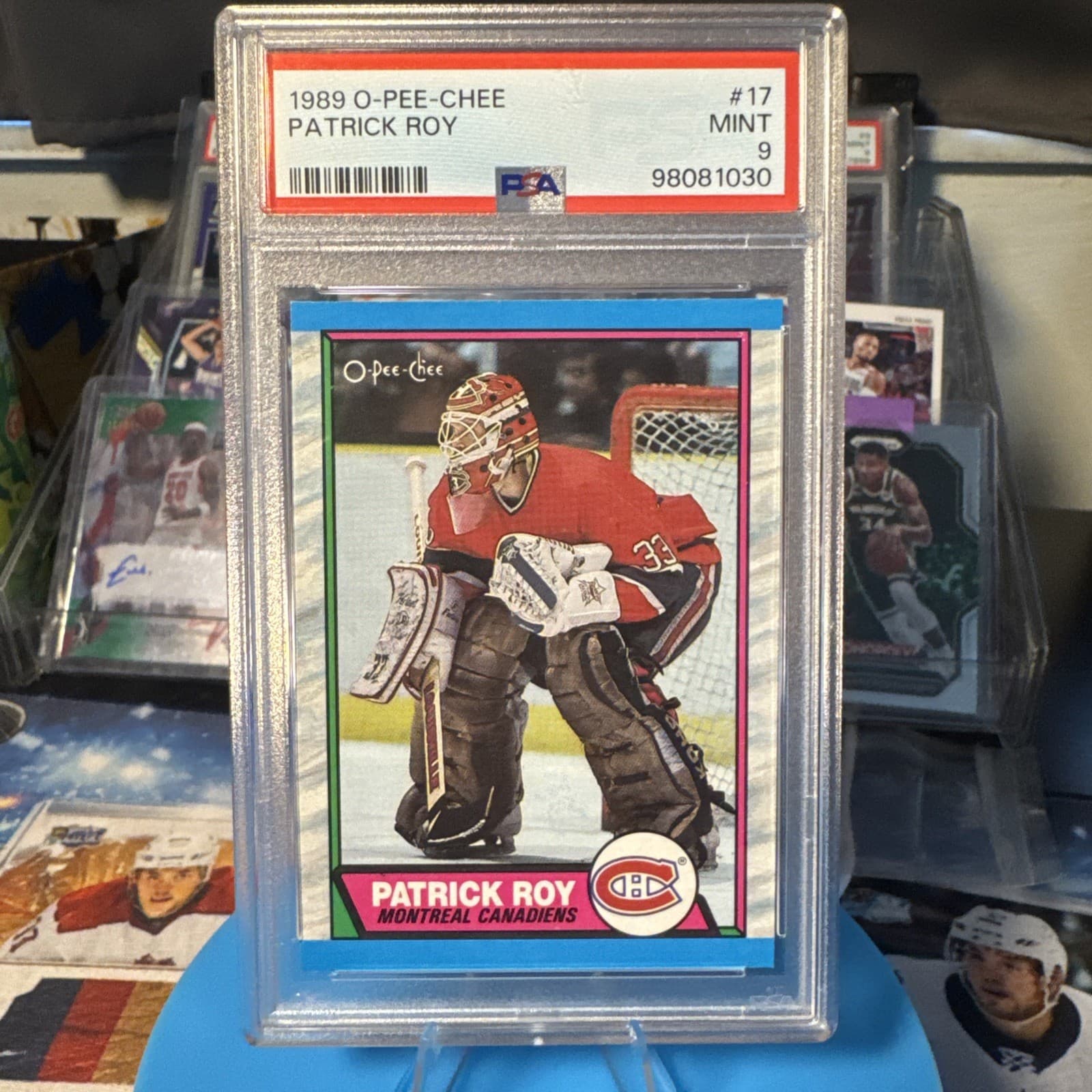 Patrick Roy 1989 topps O-Pee-Chee