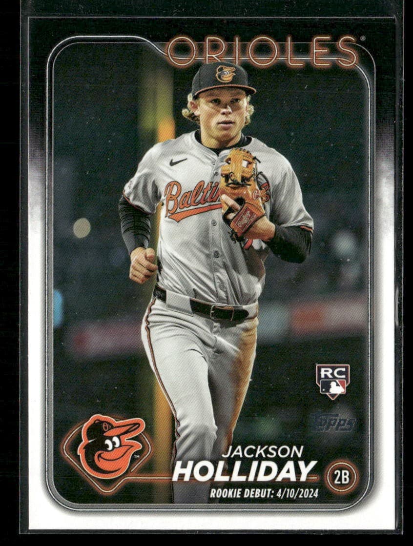 Jackson Holliday Baltimore 2024 Topps Update