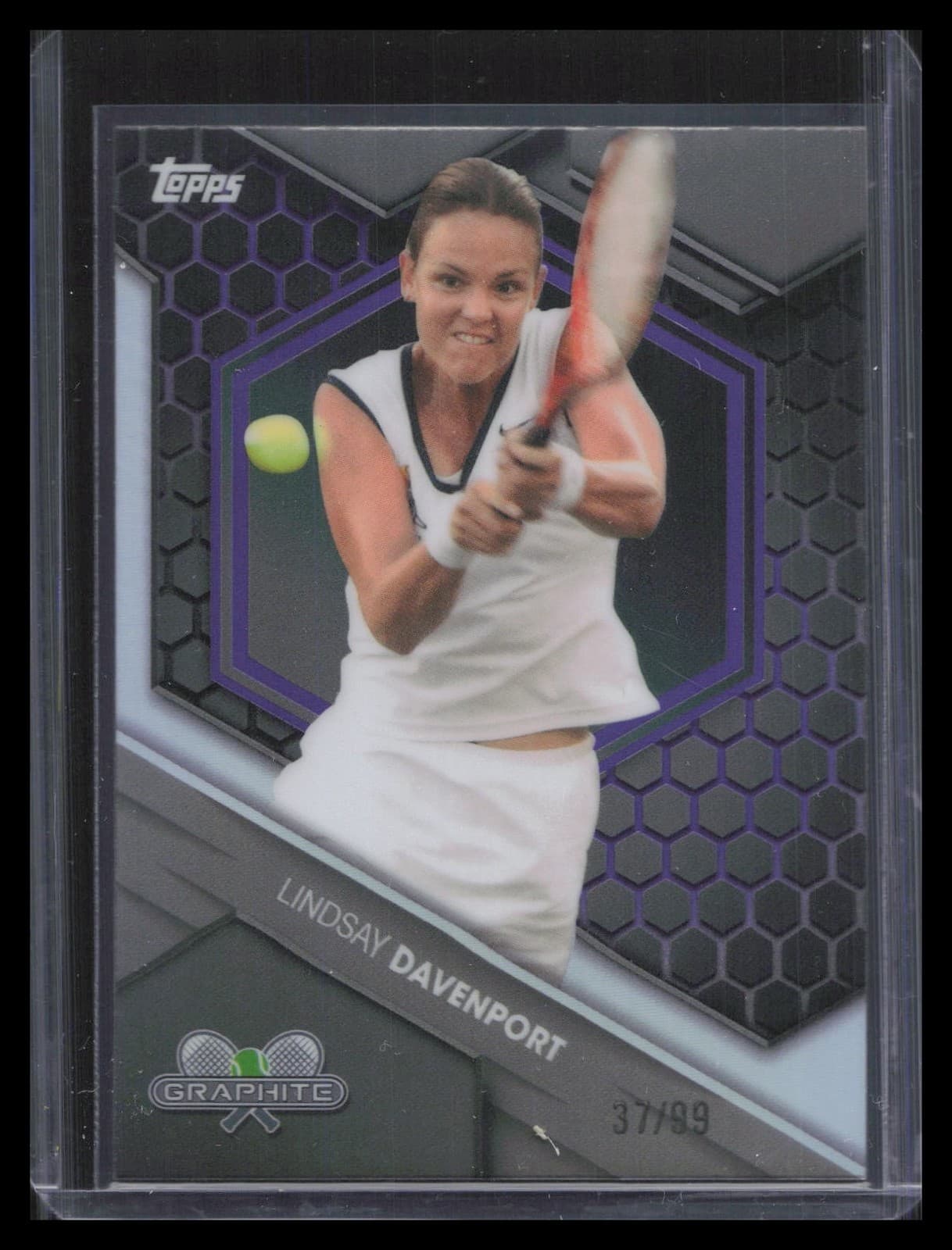 Lindsay Davenport Graphite 2026 Topps 2026 Topps purple-refractor