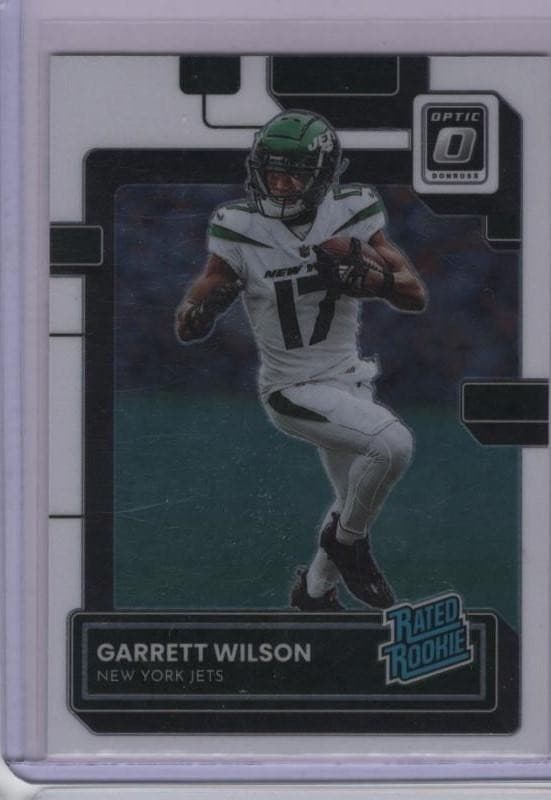 Garrett Wilson 2022 Donruss Optic