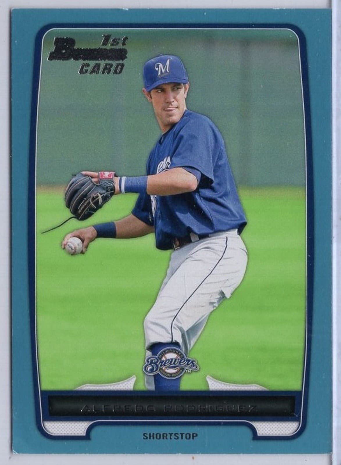 Blue Alfredo Rodriguez 2012 Bowman Draft 2012 Bowman Draft blue