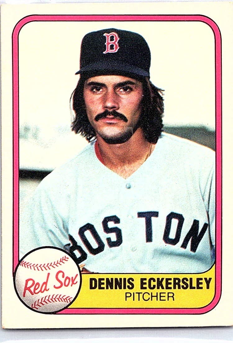 Dennis Eckersley 1981 Fleer 1981 Fleer