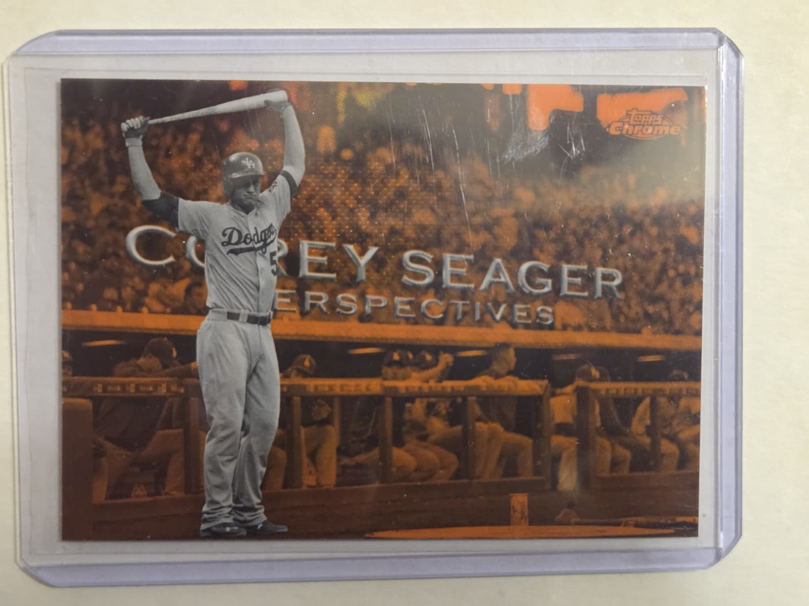 Corey Seager Perspectives 2016 Topps Chrome 2016 Topps Chrome orange