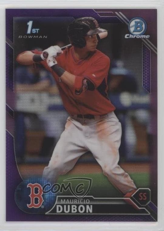 Prospects Purple Mauricio 2016 Bowman Chrome 2016 Bowman Chrome purple-refractor