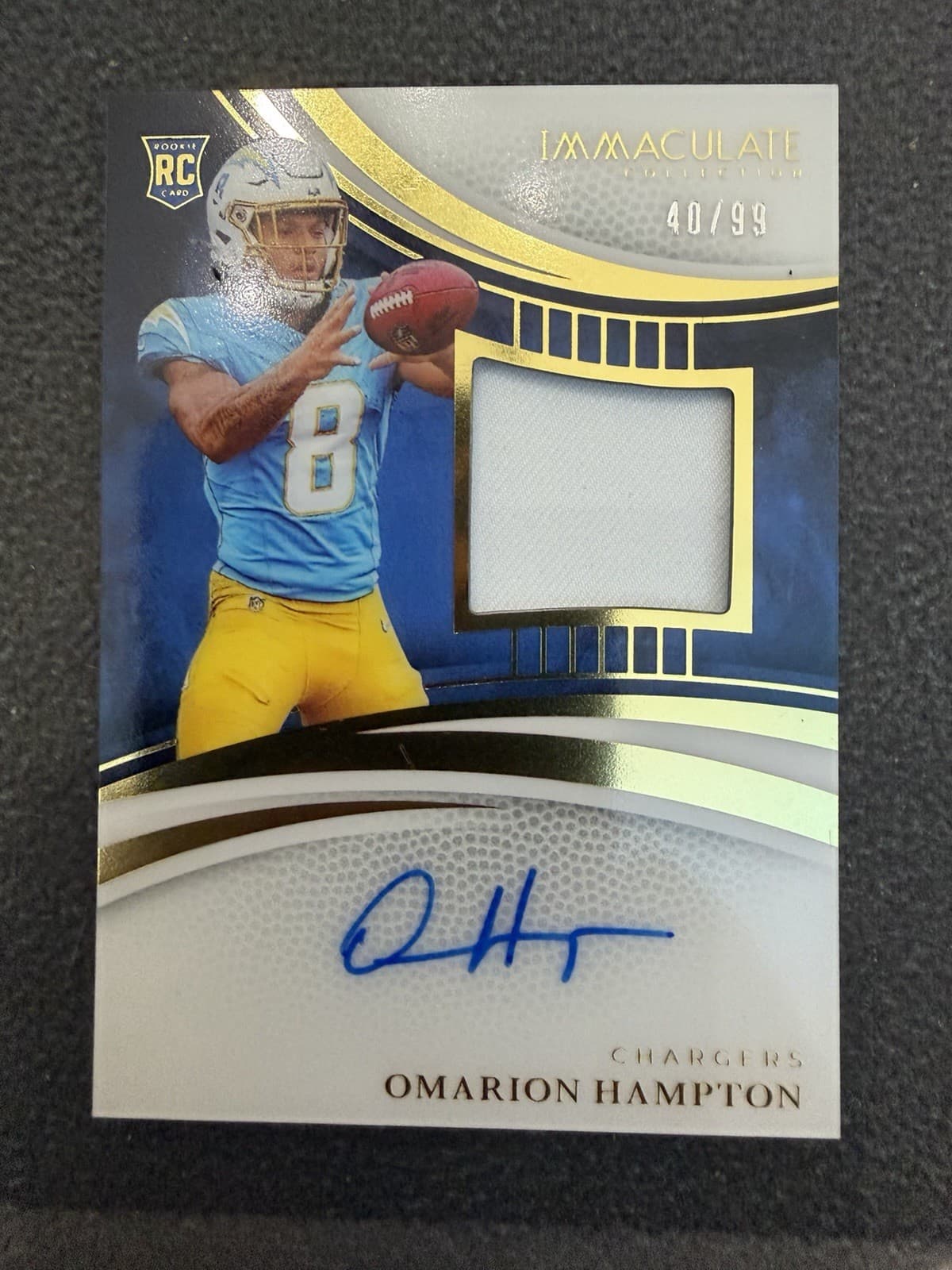 Collection Football Omarion 2025 Panini Immaculate