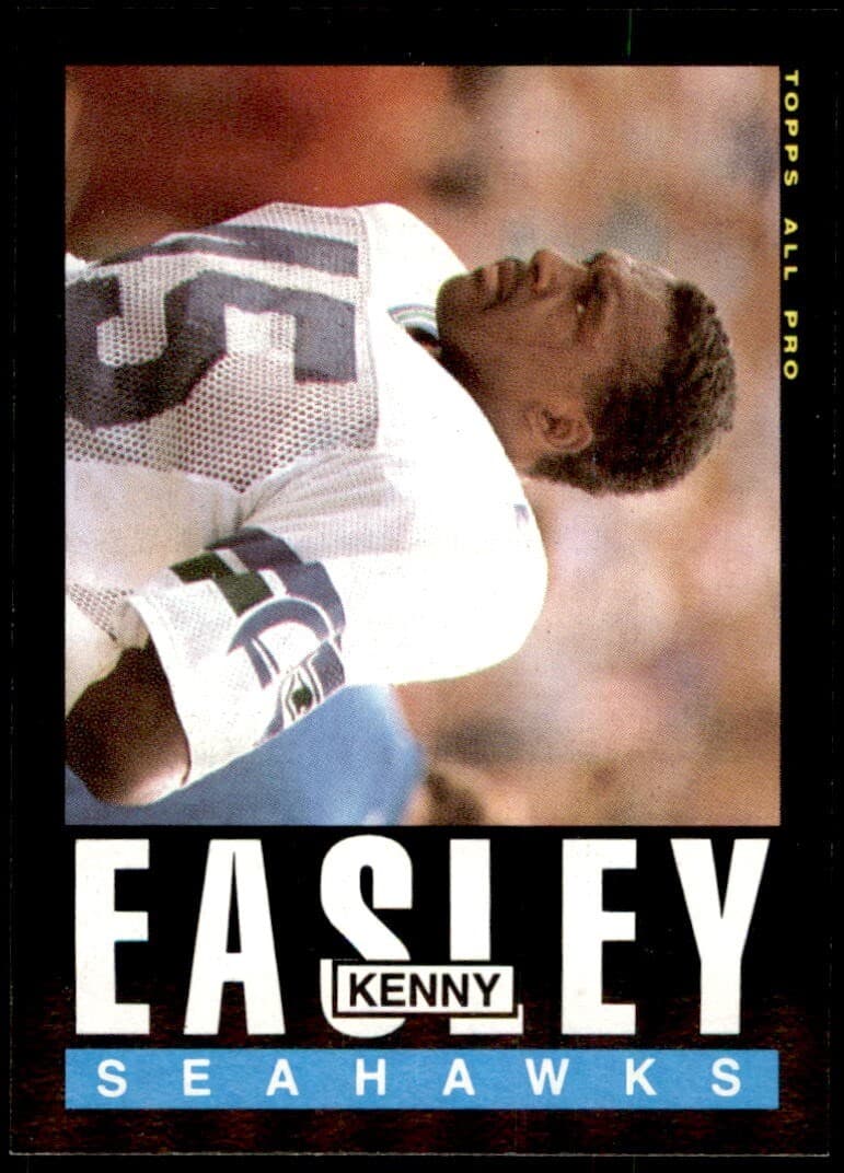 Football Kenny Easley 1985 Topps 1985 Topps