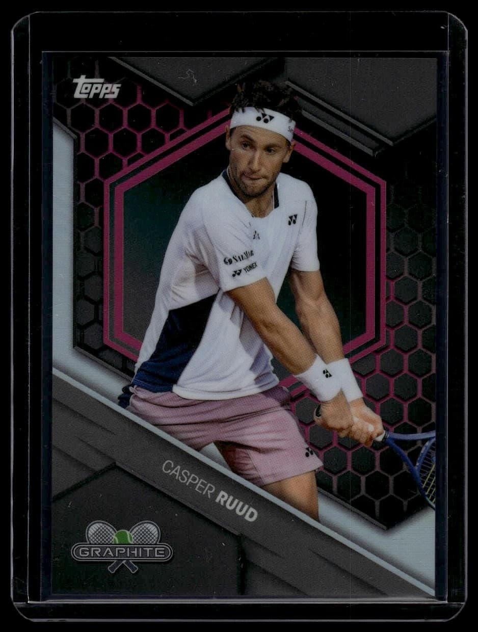 Graphite Casper Ruud 2026 Topps 2026 Topps pink-refractor