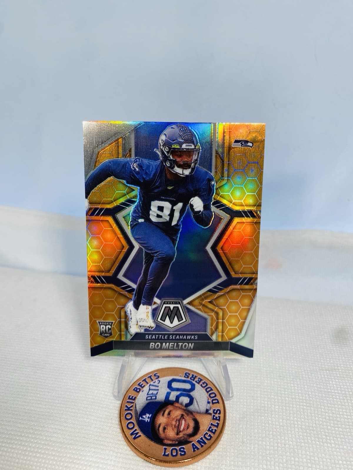 Bo Melton Honeycomb 2022 Panini Mosaic 2022 Panini Mosaic
