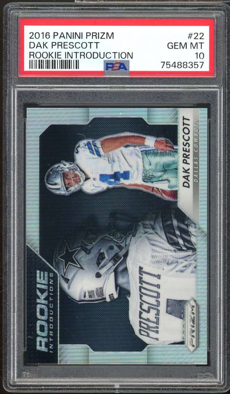Dak Prescott Introductions 2016 Panini Prizm 2016 Panini Prizm