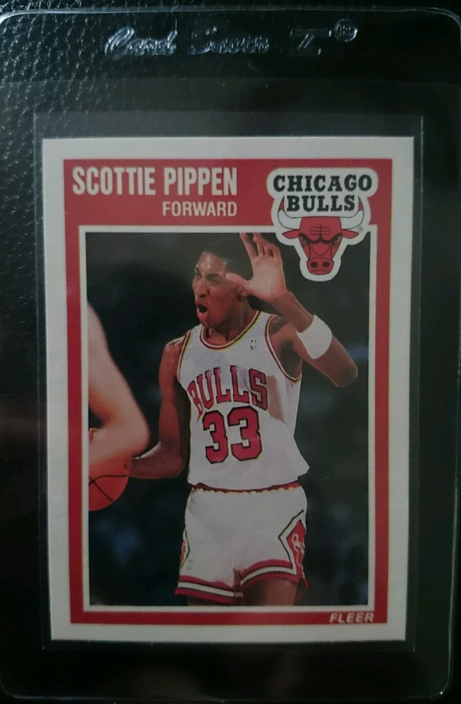 SCOTTIE PIPPEN 2ND YEAR CHICAG 1989 Fleer
