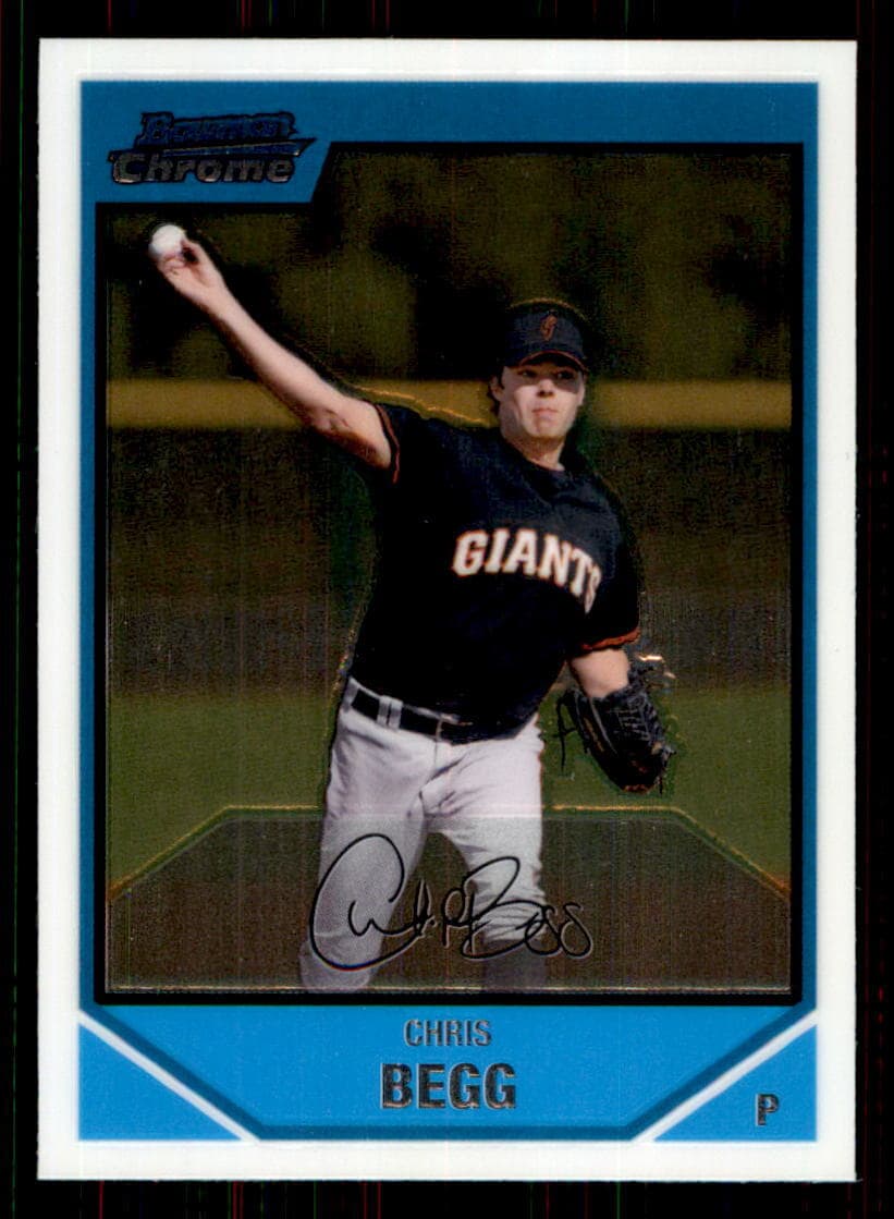 Prospects Chris Begg 2007 Bowman Chrome 2007 Bowman Chrome