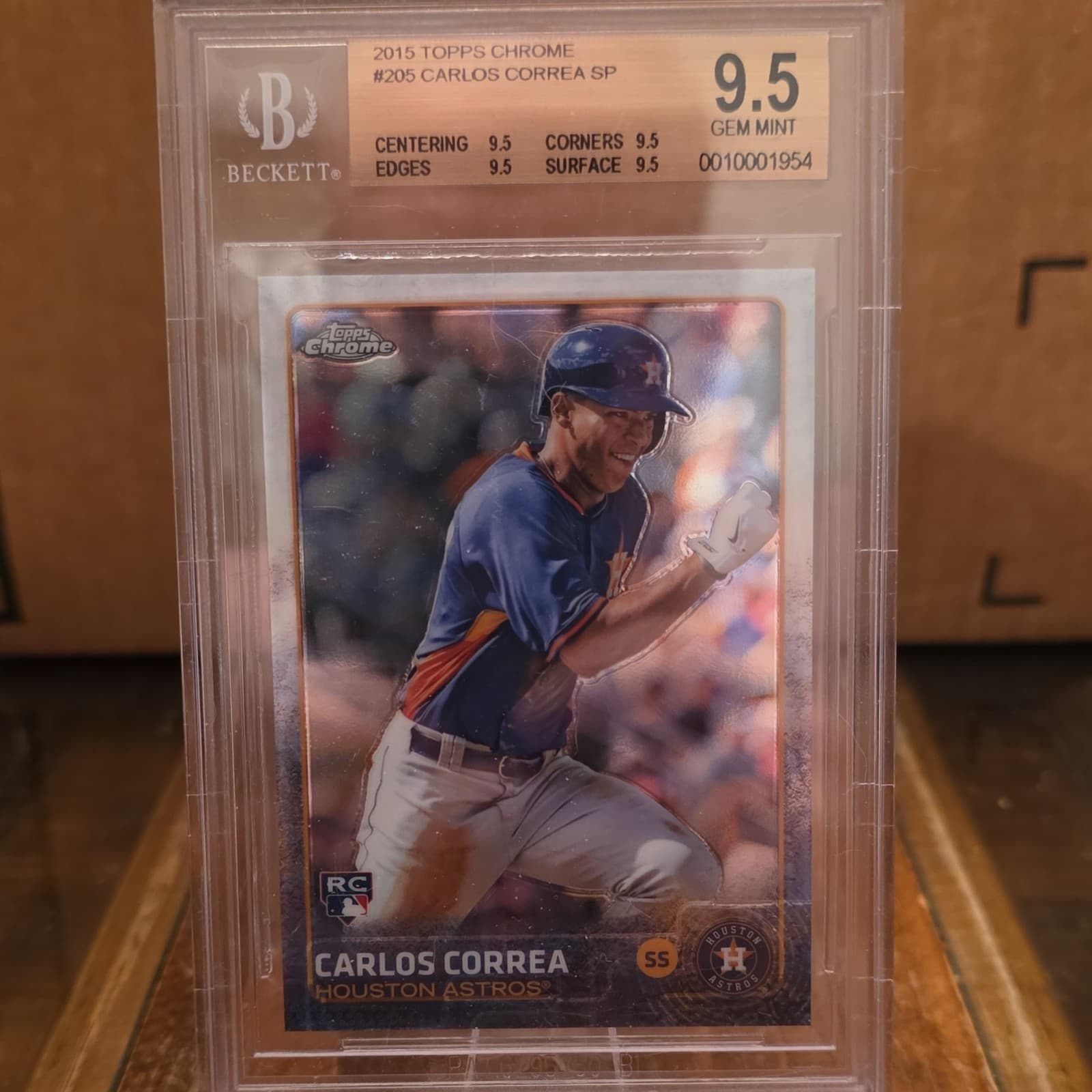Carlos Correa Houston 2015 Topps