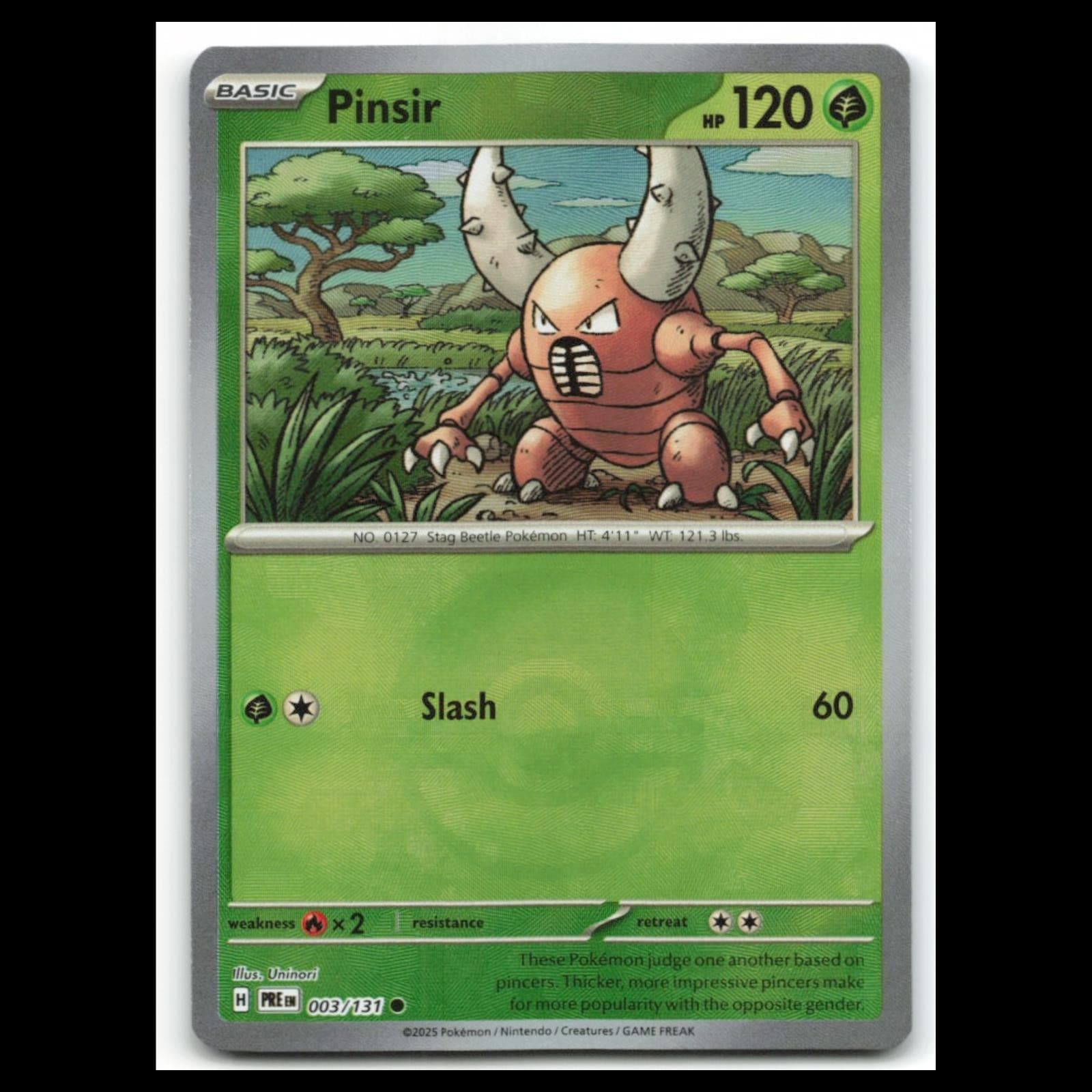 Pinsir Scarlet 2025 Unknown 2025 Unknown