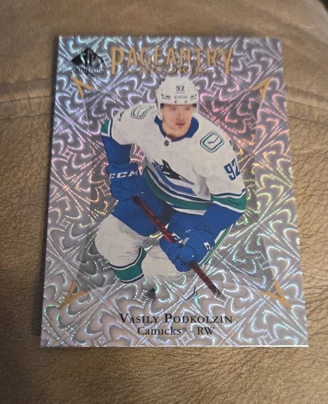 Vasily Podkolzin trading card