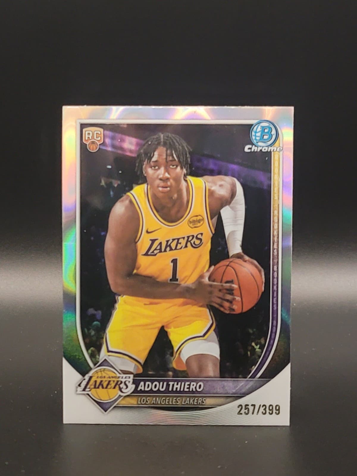 -26 Basketball ADOU THIERO -36 2025 Bowman 2025 Bowman