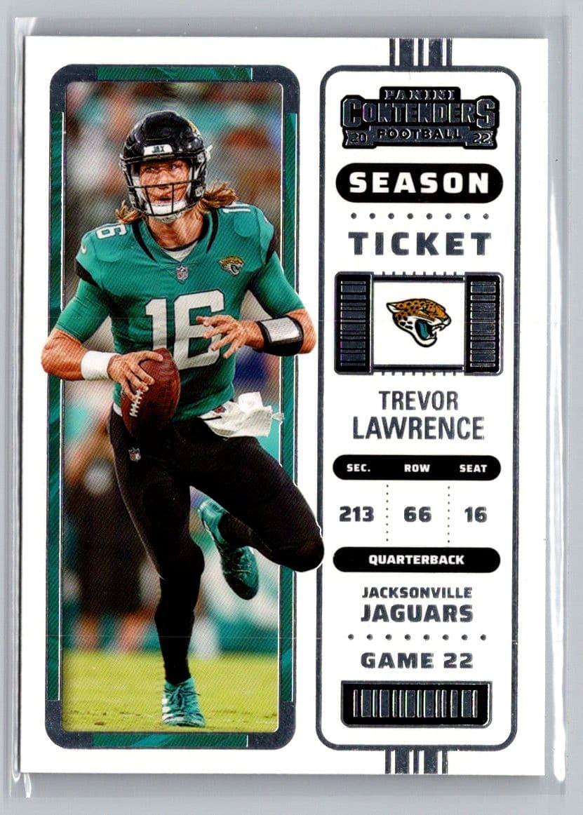 Trevor Lawrence 2022 Panini Contenders