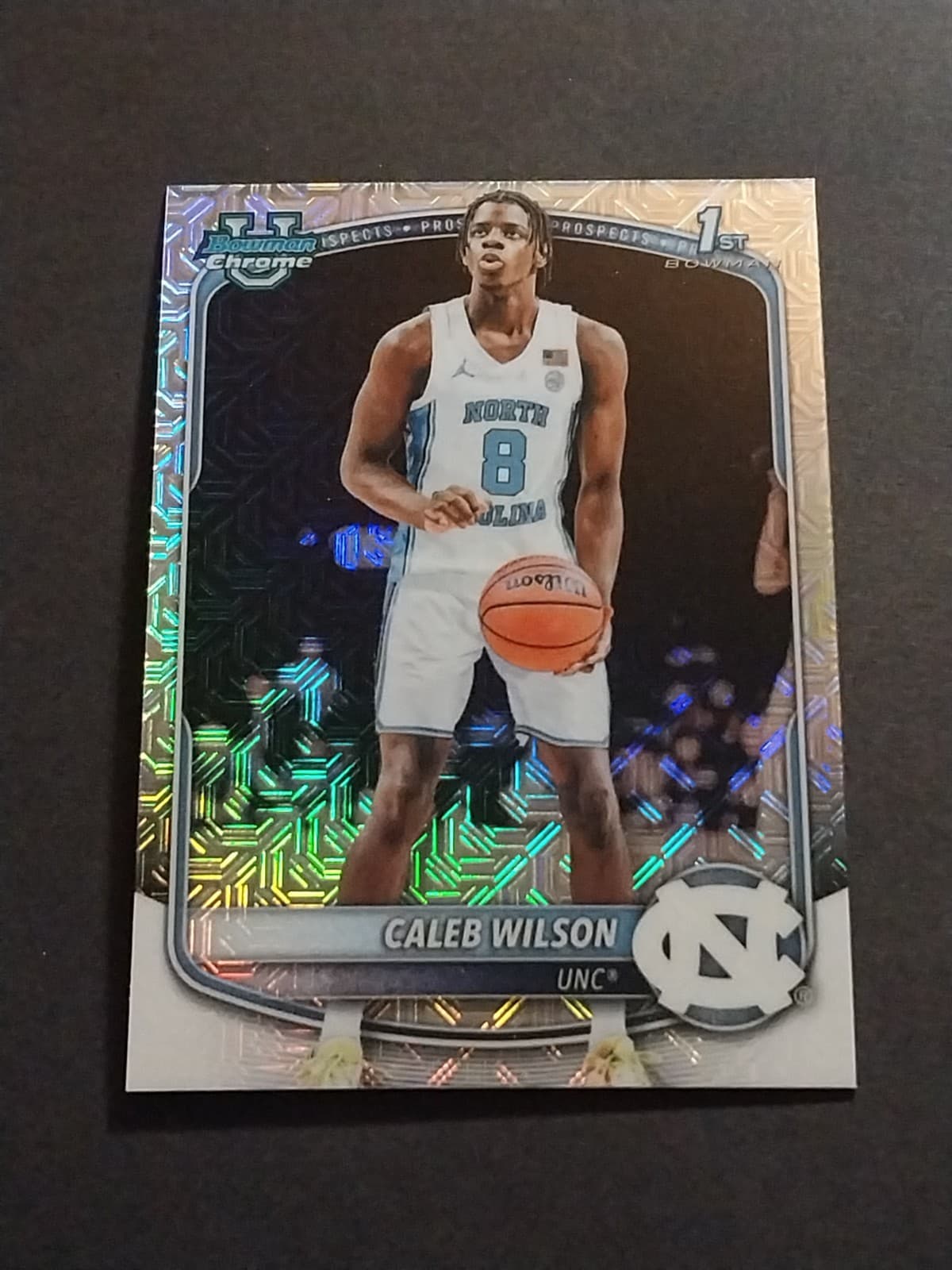 CALEB WILSON U Basketball 1st 2025 Bowman Chrome 2025 Bowman Chrome