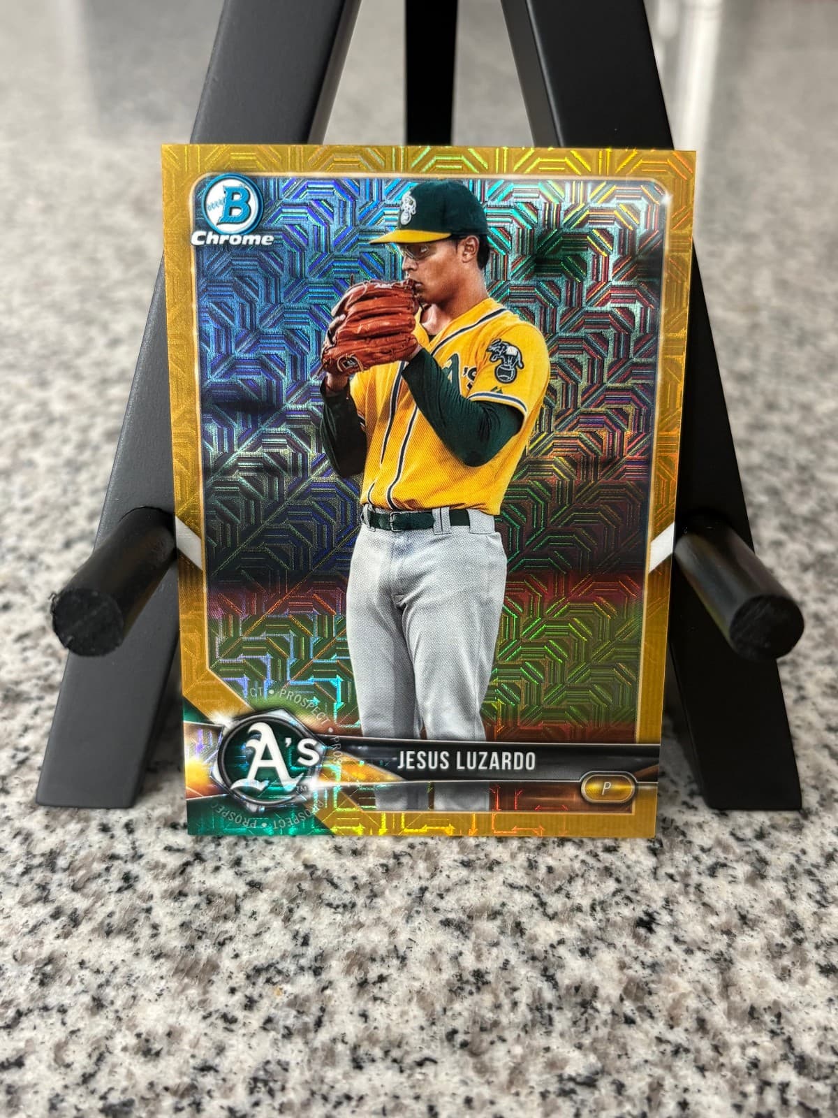 Prospects Gold Mojo 2018 Bowman Chrome