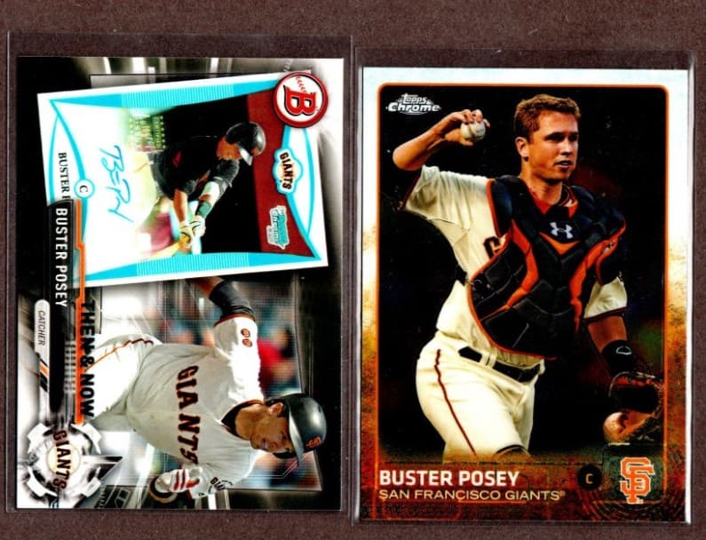 Bowman Then 2015 Topps Chrome