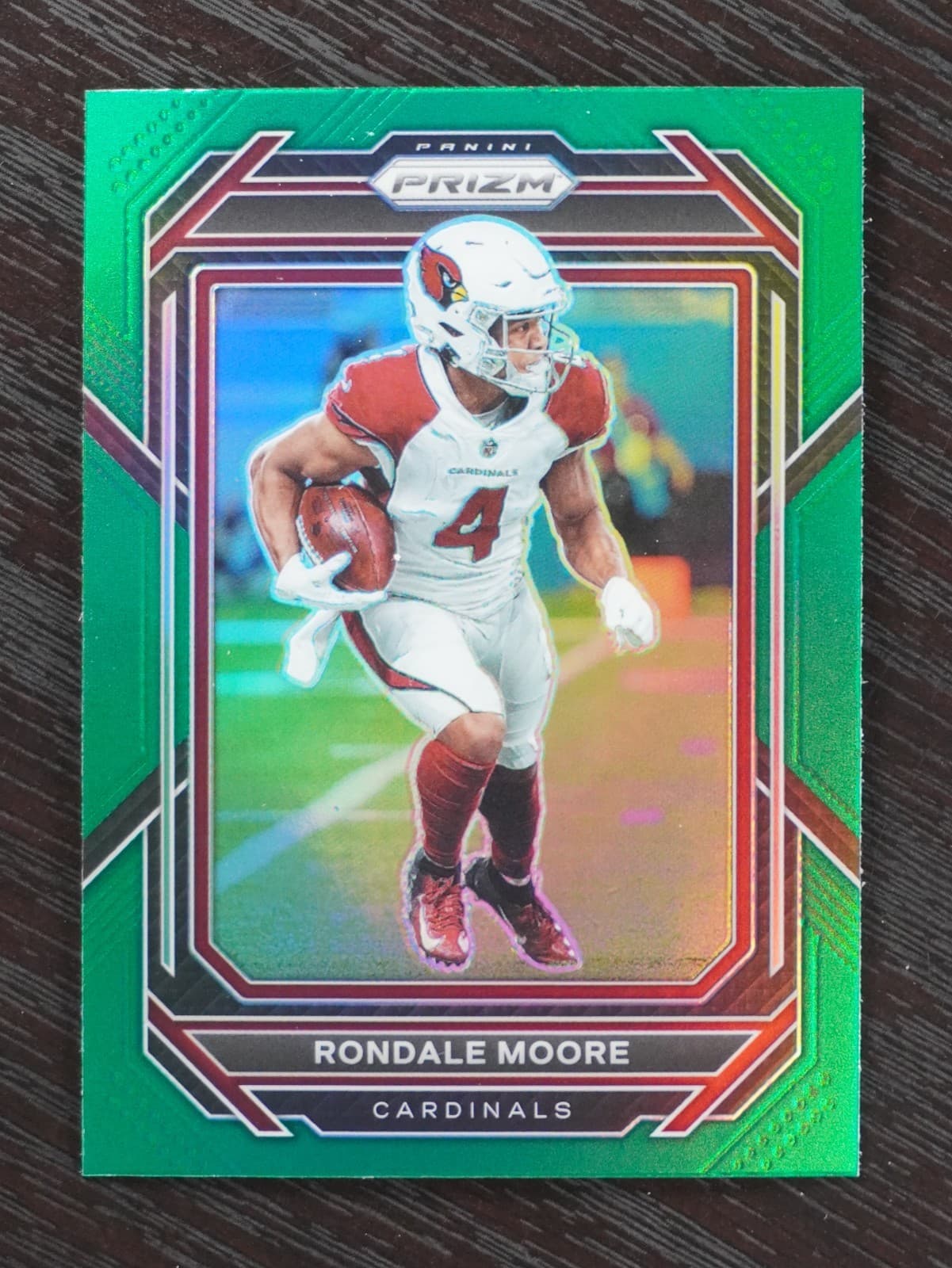 Green Rondale Moore 2022 Panini Prizm 2022 Panini Prizm