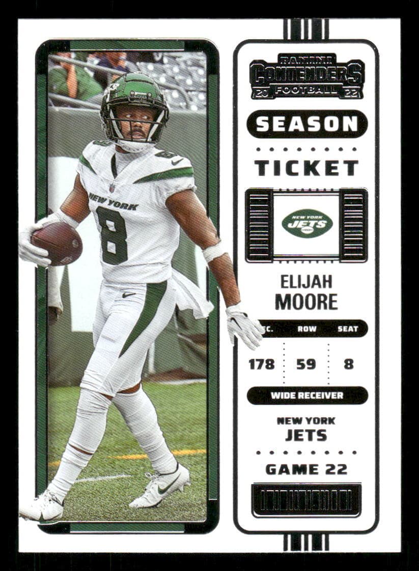 Elijah Moore 2022 Panini Contenders 2022 Panini Contenders
