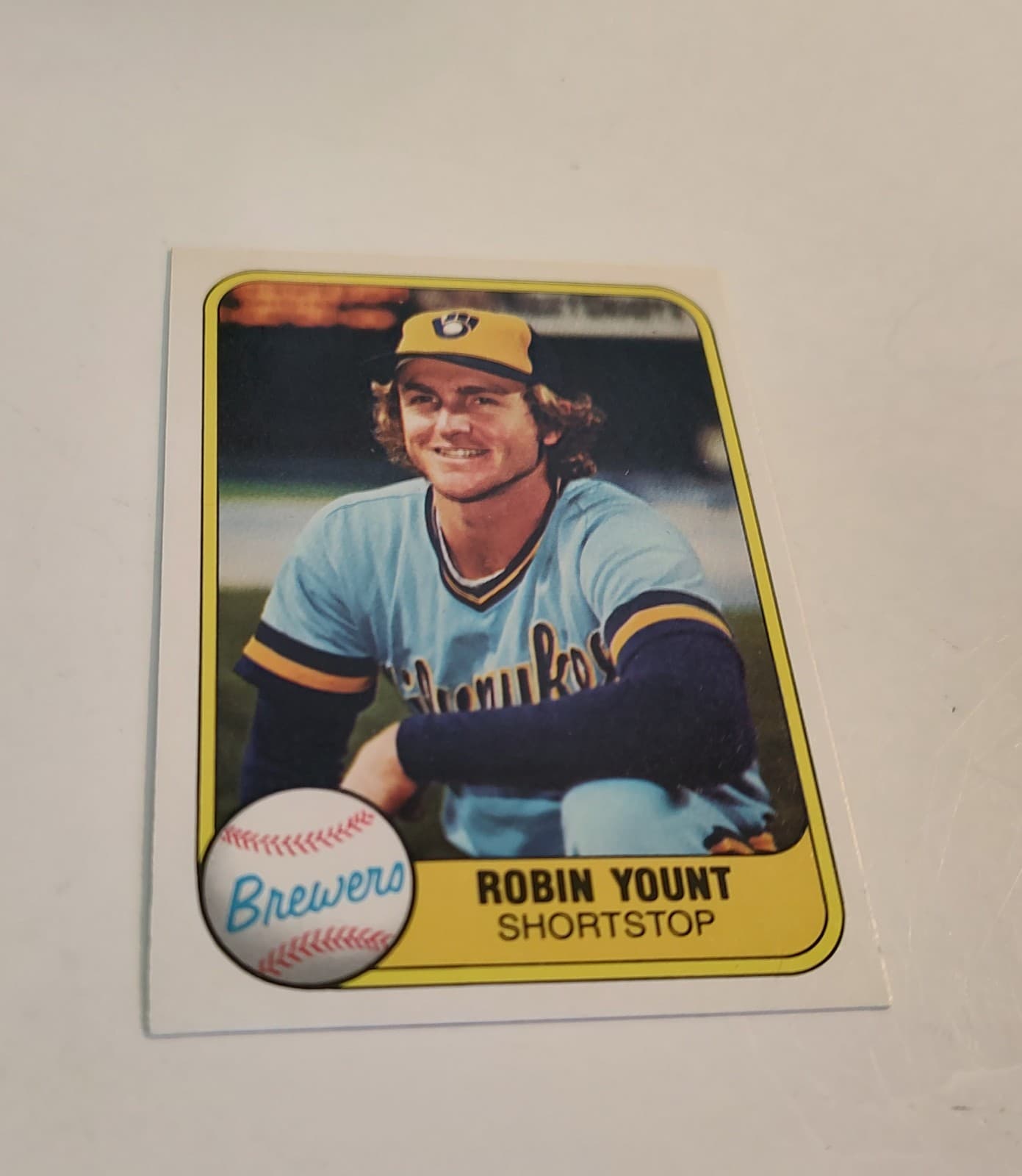 Robin Yount 1981 Fleer 1981 Fleer