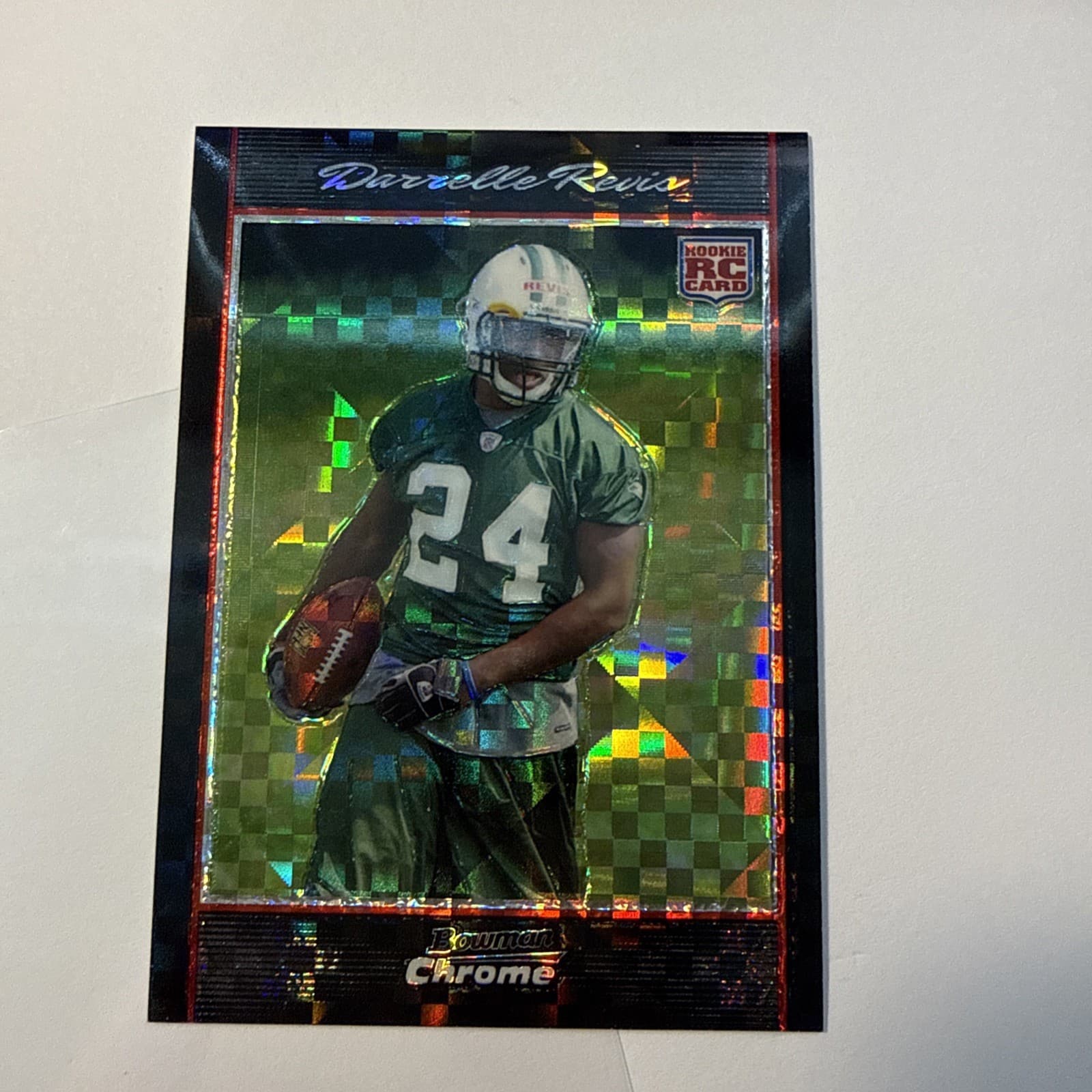 Darrelle Revis Xfractor 2007 Bowman Chrome 2007 Bowman Chrome