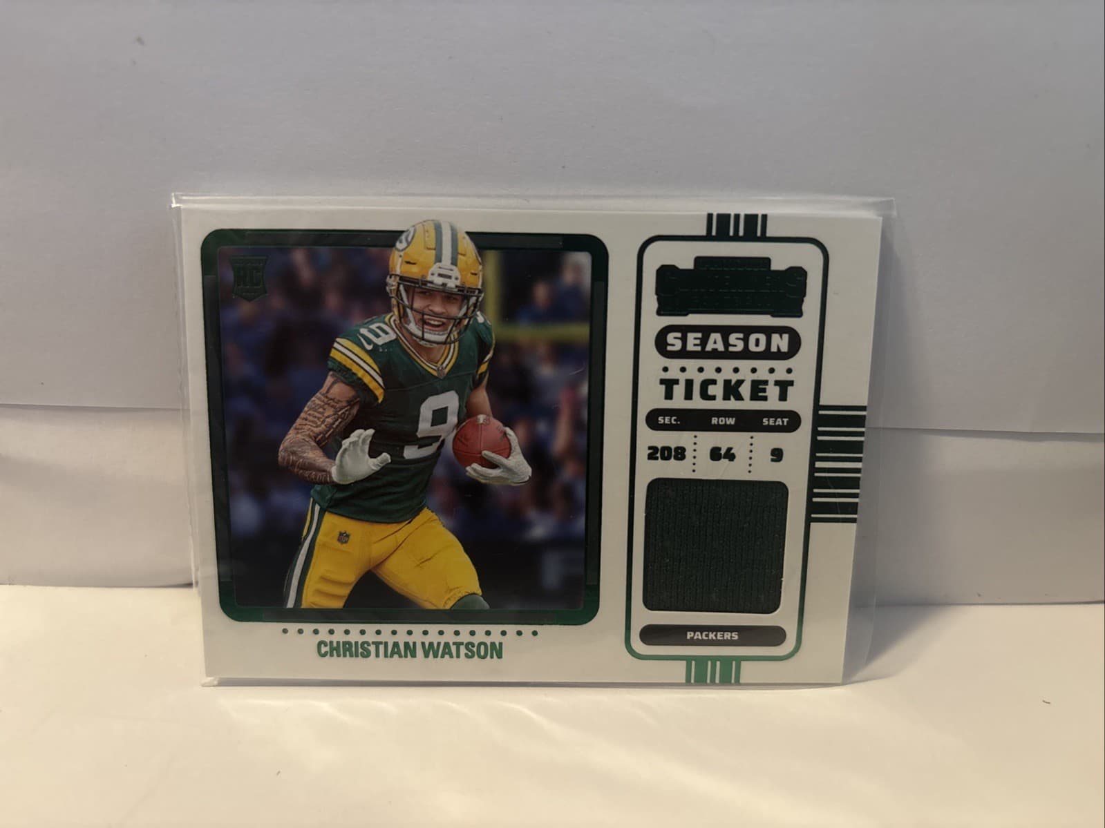 Christian Watson 2022 Panini Contenders 2022 Panini Contenders