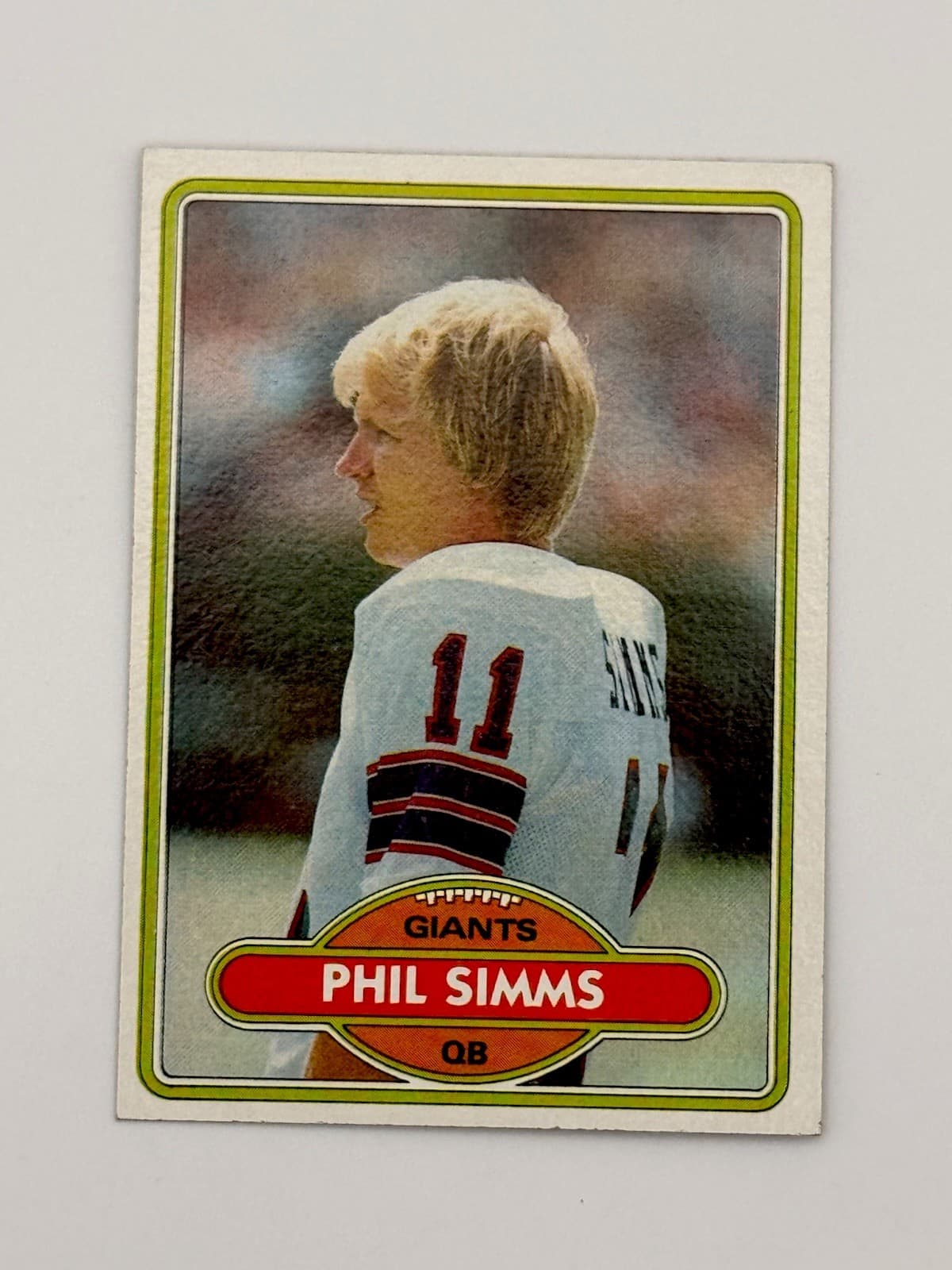 Phil Simms New 1980 Topps 1980 Topps