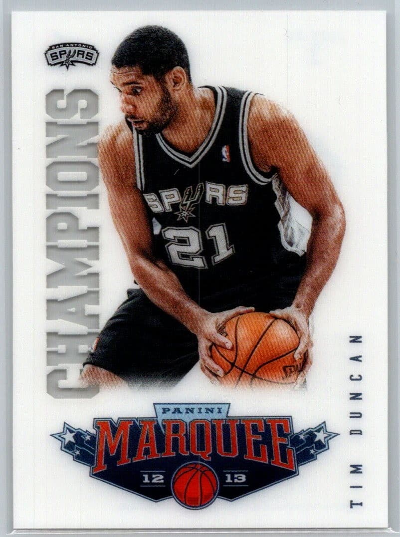 Marquee Tim Duncan 2012 Panini 2012 Panini