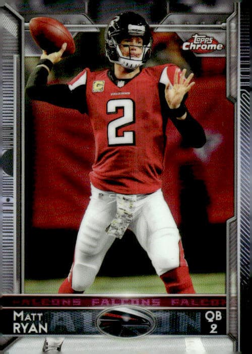 Matt Ryan Atlanta 2015 Topps Chrome 2015 Topps Chrome