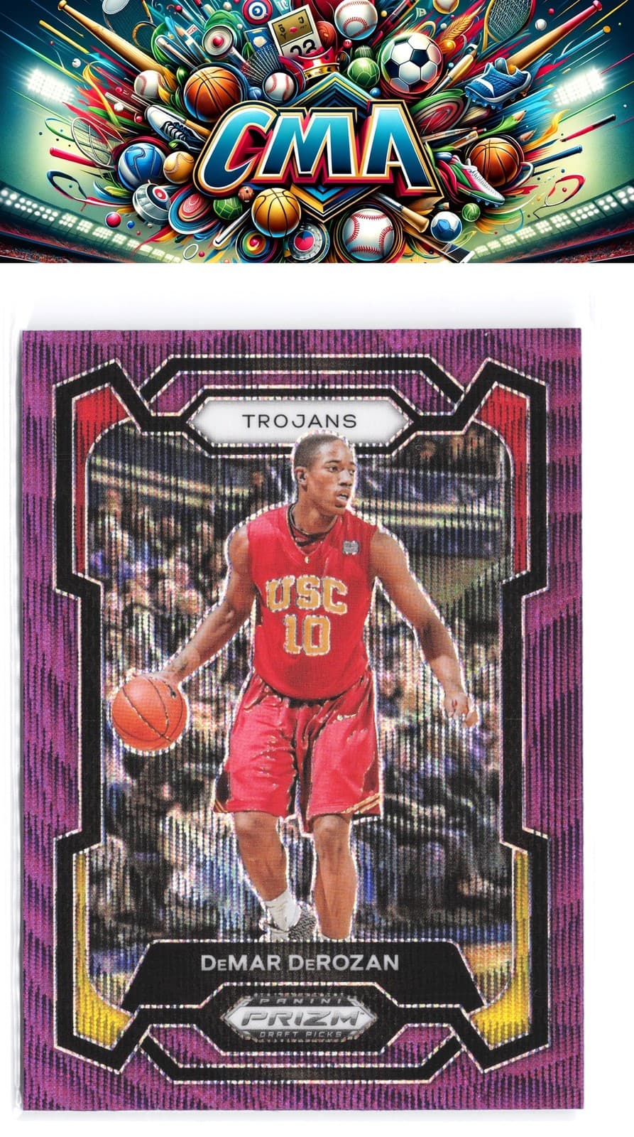 Draft Picks De 2024 Panini Prizm 2024 Panini Prizm purple-wave