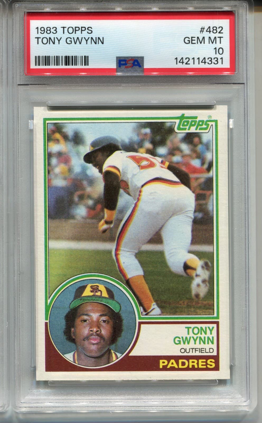 Tony Gwynn Baseball 1983 Topps 1983 Topps